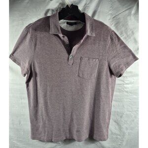 Banana Republic Men's Purpler Sporty Preppy Performance Polo Golf Shirt Size XL